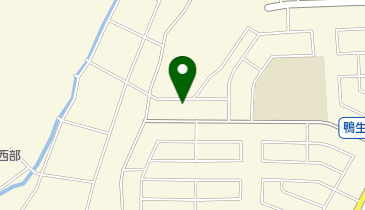 公文式若松鴨生田教室の地図画像