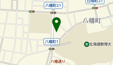 公文式八幡中央教室の地図画像
