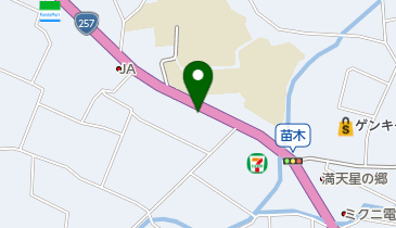 公文式苗木小学校前教室の地図画像