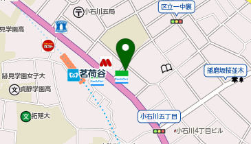 公文式茗荷谷つくしんぼ教室の地図画像