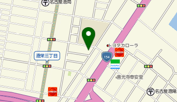 公文式港楽教室の地図画像