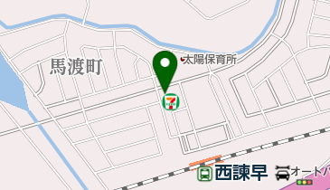 公文式諫早馬渡教室の地図画像