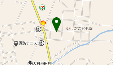 公文式大村池田教室の地図画像