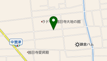 公文式中萱津教室の地図画像