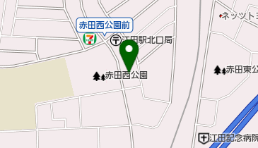 公文式江田駅前教室の地図画像