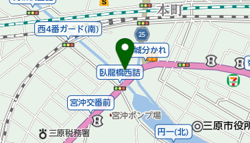 公文式三原港町教室の地図画像