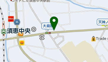 公文式須恵中央教室の地図画像