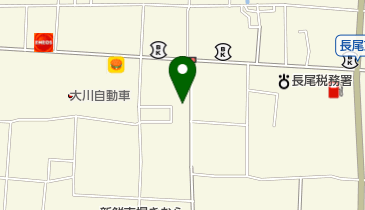 公文式長尾西教室の地図画像