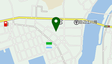 公文式田辺江川教室の地図画像