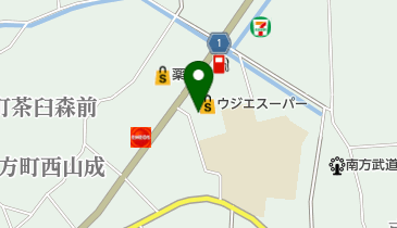 公文式南方教室の地図画像