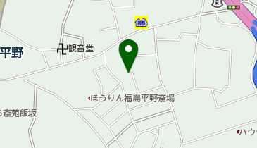 公文式平野東教室の地図画像