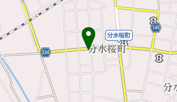 公文式分水教室の地図画像