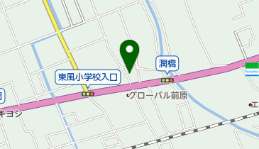 公文式うるう教室の地図画像