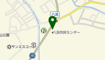 公文式八浜教室の地図画像