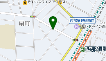 公文式西那須野駅西口教室の地図画像