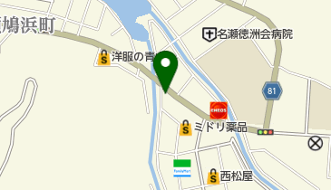 公文式名瀬朝日教室の地図画像