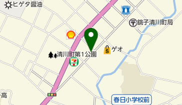 公文式春日教室の地図画像