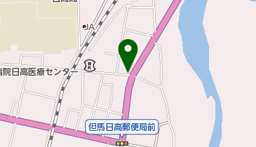 公文式兵庫日高教室の地図画像