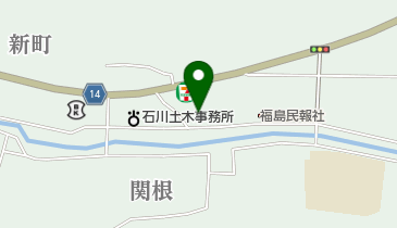 公文式石川新町教室の地図画像
