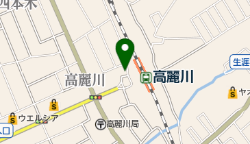 公文式こま川駅前教室の地図画像