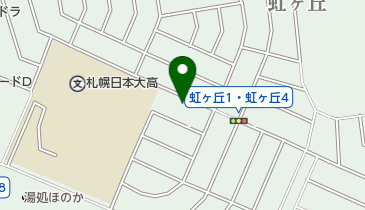 公文式虹ケ丘教室の地図画像