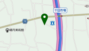 公文式十日市場教室の地図画像