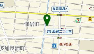 公文式惟信教室の地図画像