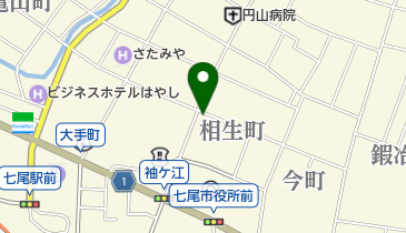 公文式袖ケ江教室の地図画像