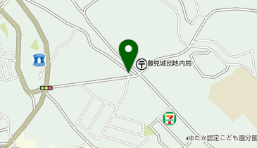 公文式とみしろ団地教室の地図画像