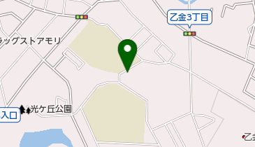 公文式乙金教室の地図画像