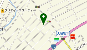 公文式大堀3丁目教室の地図画像