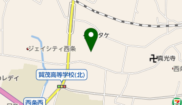 公文式西条西本町教室の地図画像