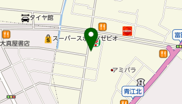 公文式富田南教室の地図画像