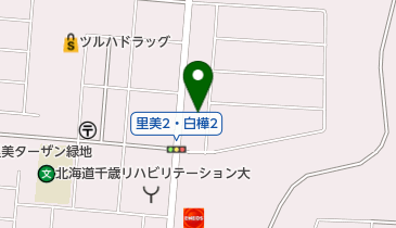 公文式向陽台教室の地図画像