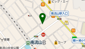 公文式南流山4丁目教室の地図画像