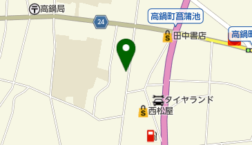 公文式宮崎高鍋菖蒲池教室の地図画像