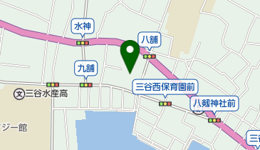 公文式三谷西教室の地図画像