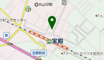 公文式宝殿駅前教室の地図画像