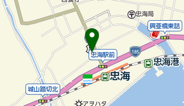 公文式竹原忠海教室の地図画像