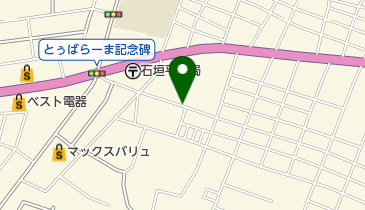 公文式石垣平真教室の地図画像