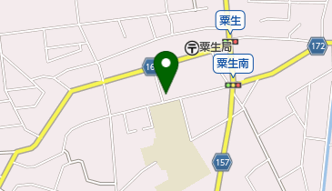 公文式粟生教室の地図画像