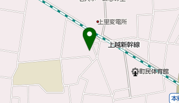 公文式上里教室の地図画像