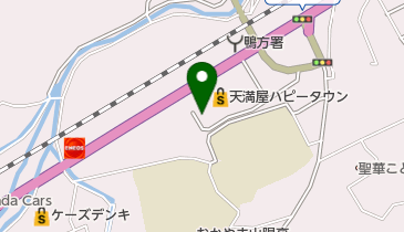 公文式六条院ウエスト教室の地図画像