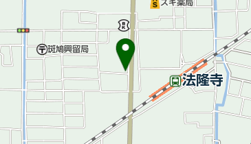 公文式法隆寺駅前教室の地図画像