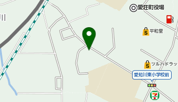 公文式愛知川東教室の地図画像