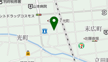 公文式別府光町教室の地図画像