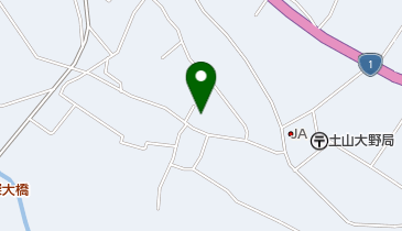 公文式土山大野教室の地図画像