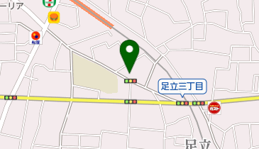公文式五反野南教室の地図画像