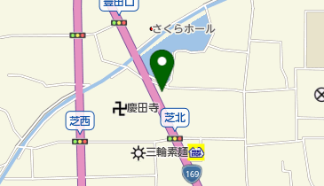 公文式桜井織田教室の地図画像