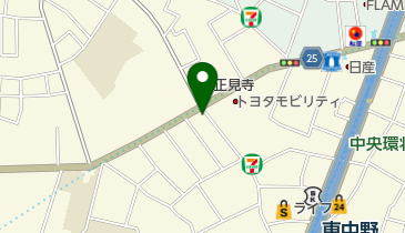 公文式東中野教室の地図画像